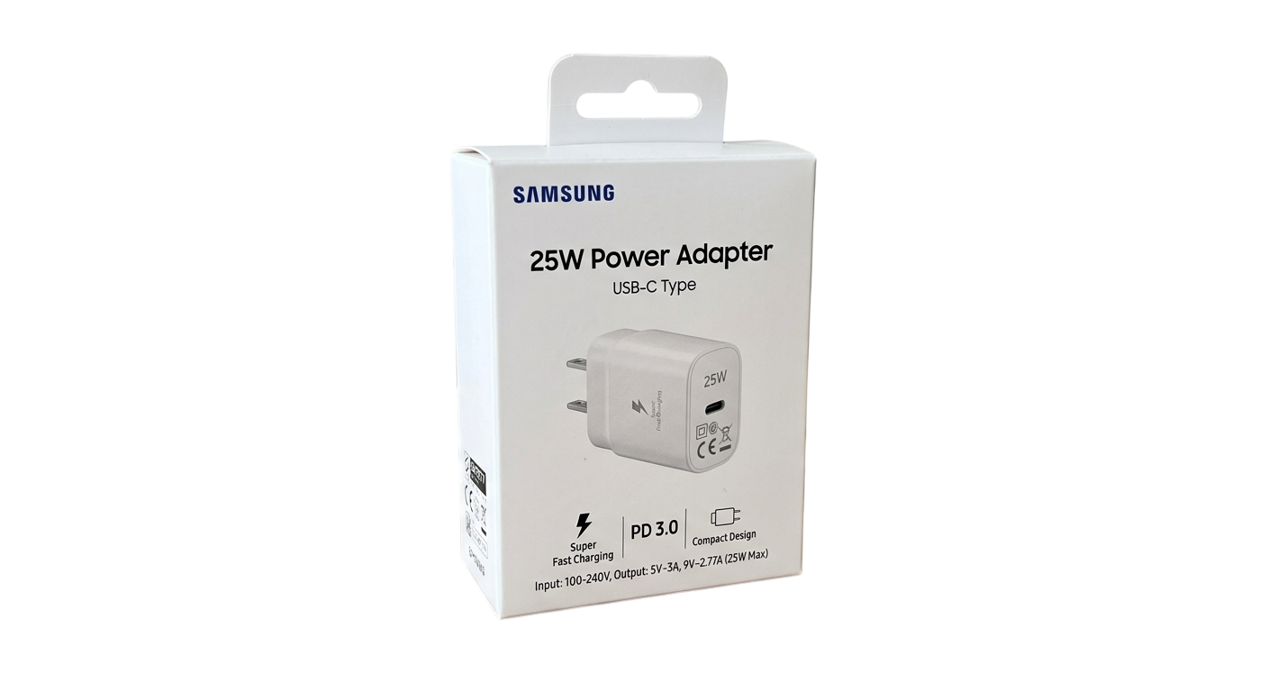 25W Samsung Power Adapter  USB-C Type